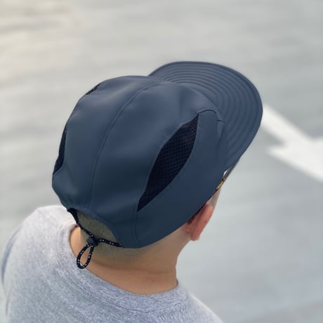 FOUR CORD CAP  -SIDE MESH-  GRAY