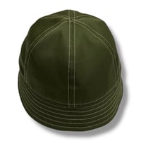 BALL SHORTER HAT “COTTON TWILL OLIVE” BEIGE ST