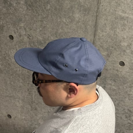 ST CAP “MICRO CHECK” CHARCOAL BLUE
