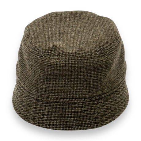 BUCKET SHORTER HAT　"WOOL BROWN”