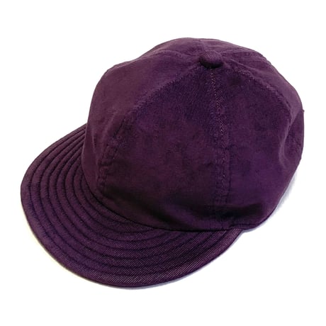 LOW STRAP CAP "THIN CORDUROY PURPLE”