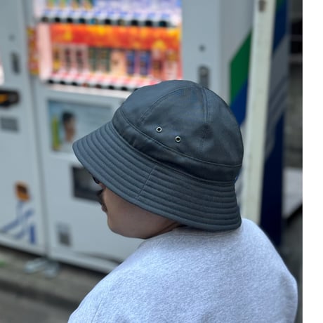 JUNGLE HAT  "COTTON TWILL" GRAY