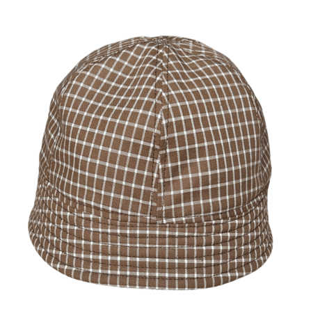 BALL SHORTER HAT　"BROWN CHECK  "