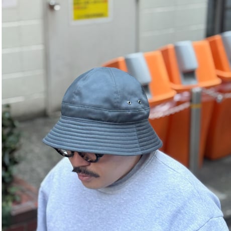 JUNGLE HAT  "COTTON TWILL" GRAY