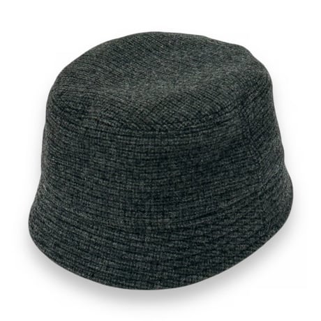 BUCKET SHORTER HAT　"WOOL GRAY”
