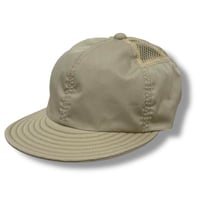 LOW STRAP CAP  “SIDE MESH” BEIGE
