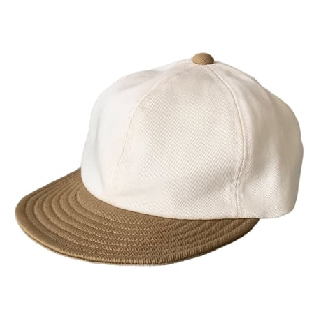 LOW STRAP CAP  -OFF WHITE x BEIGE-