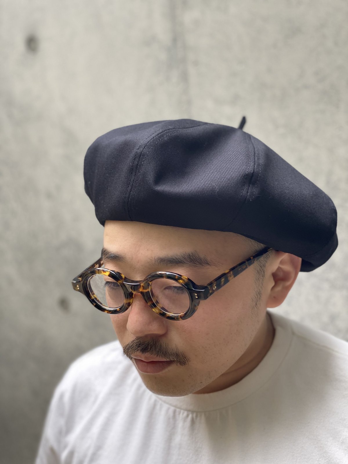 MONSIVAIS BERET 黒 61cm ベレー帽 rockabilly MONSIVAIS BERET 黒 61cm ベレー帽 rockabilly