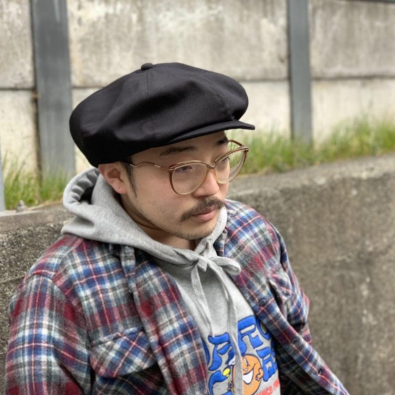 NEWSBOY CAP BLACK | PICKLES ONLINE STORE