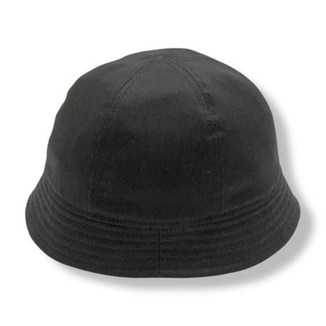 BALL SHORTER HAT　"COTTON TWILL BLACK  "