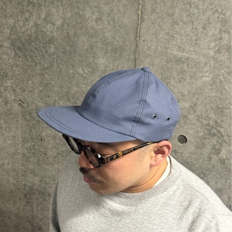 ST CAP “MICRO CHECK” CHARCOAL BLUE