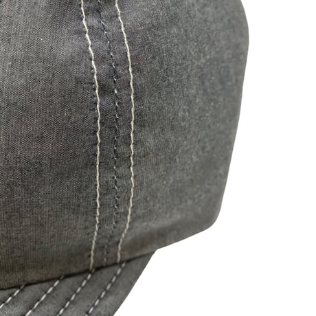 LOW STRAP CAP -CHAMBRAY BLACK -