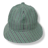 6P HAT   "MULTI STRIPE"