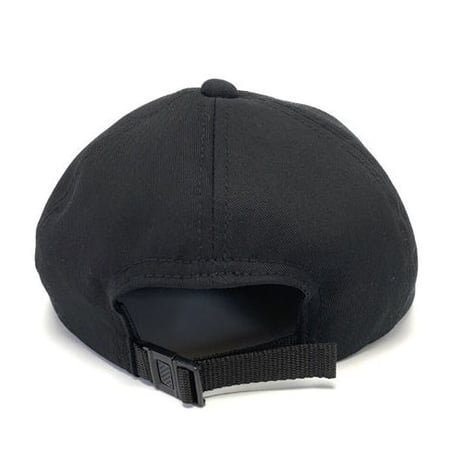 LOW STRAP CAP -TWILL BLACK -