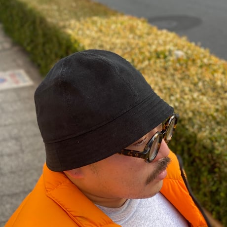 BALL SHORTER HAT　"CORDUROY"   BLACK