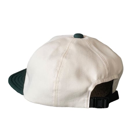 LOW STRAP CAP  -OFF WHITE x GREEN-