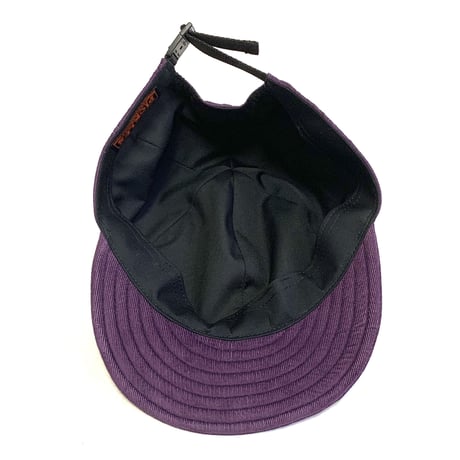 LOW STRAP CAP "THIN CORDUROY PURPLE”