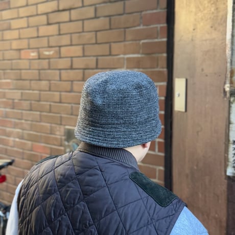 BUCKET SHORTER HAT　"WOOL GRAY”
