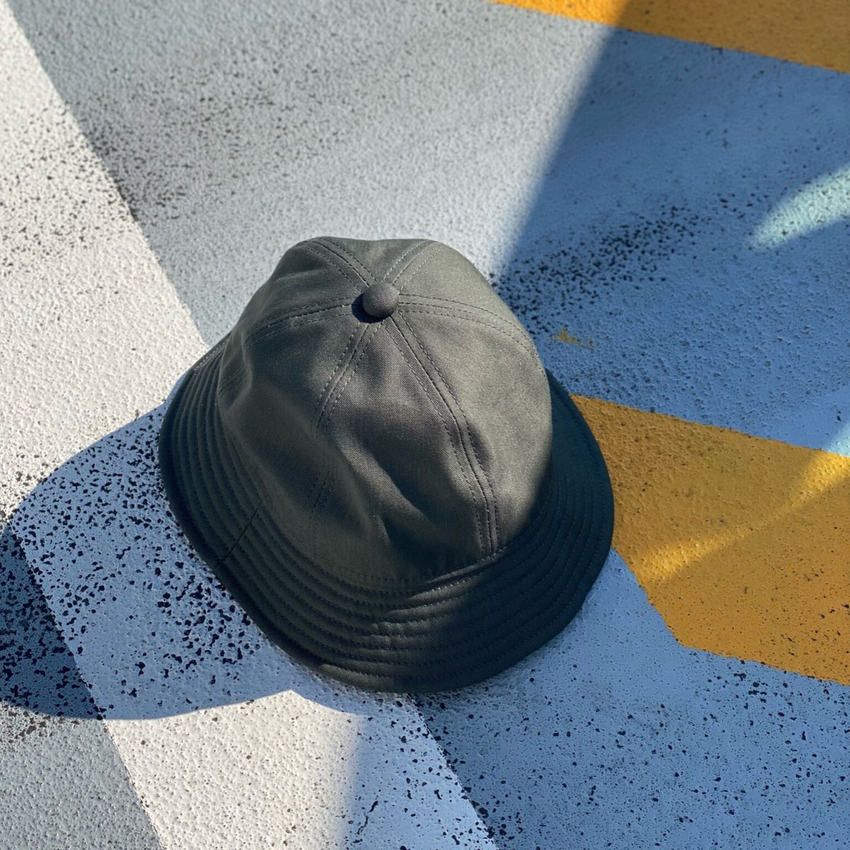 NO ROLL DETOUR HAT ブラック NO ROLL [ノーロール] DETOUR HAT/BLACK NOROLL, DETOURS HAT