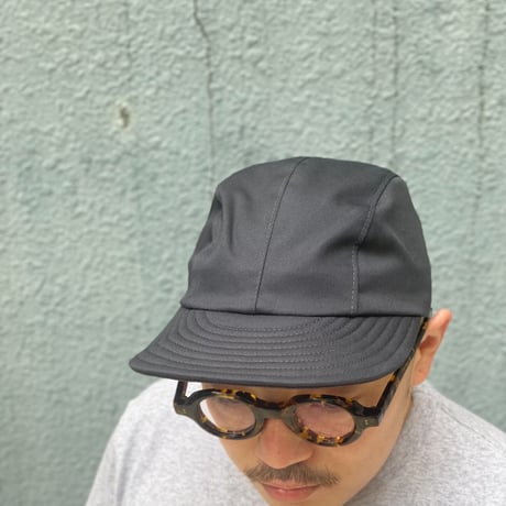 FOUR CORD CAP  -TWILL BLACK-