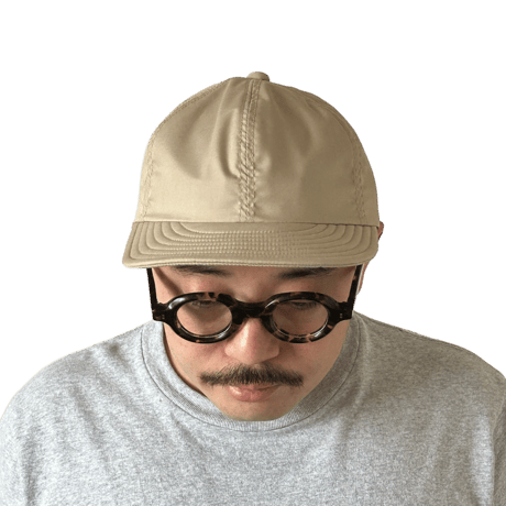 LOW STRAP CAP  -TC BEIGE-