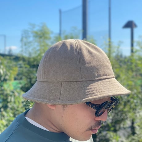 6P HAT -VINTAGE CANVAS- BEIGE