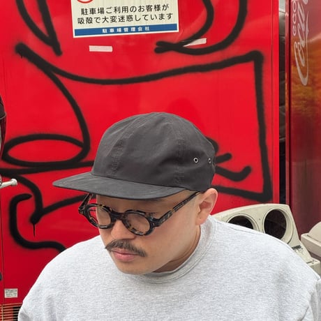 ST CAP “COTTON TYPEWRITER” BLACK