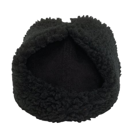 BOMBER CAP “THIN CORDUROY” BLACK×BLACK