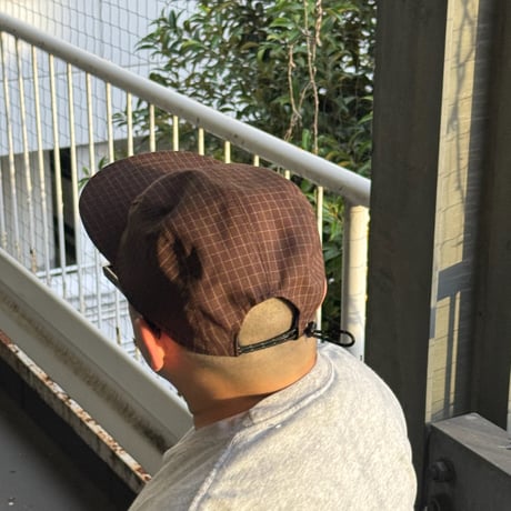 JET CAP “GRAPH CHECK” BROWN