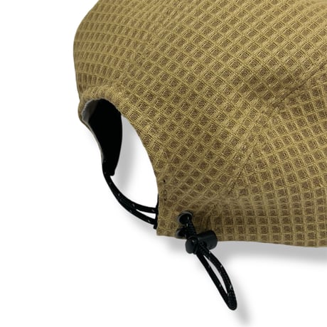 JET CAP “COTTON WAFFLE” BEIGE