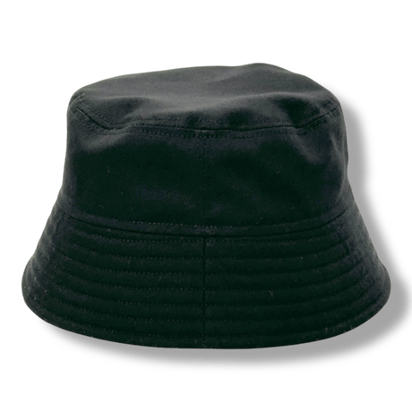 BUCKET SLOPE HAT “COTTON OX” BLACK