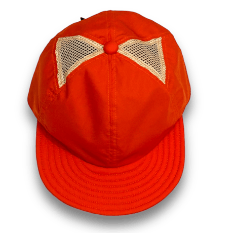 LOW STRAP CAP  “SIDE MESH” ORANGE
