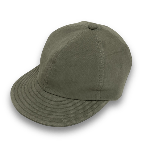LOW STRAP CAP "THIN CORDUROY GRAY "