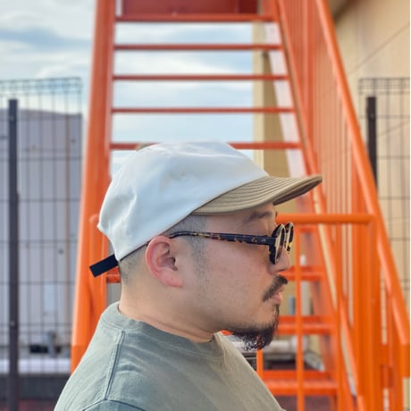 LOW STRAP CAP  -OFF WHITE x BEIGE-