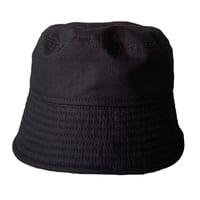 BUCKET SLOPE HAT “RIP STOP”BLACK