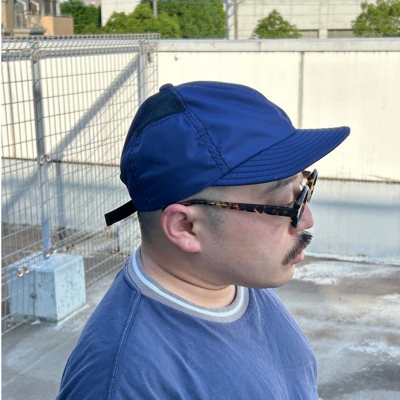LOW STRAP CAP “SIDE MESH” NAVY | PICKLES ONLIN