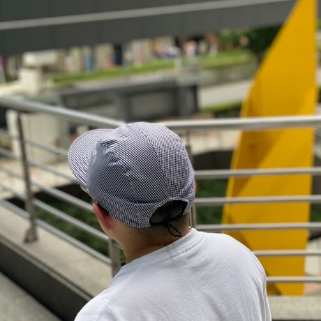 FOUR CORD CAP  -GINGHAM CHECK-