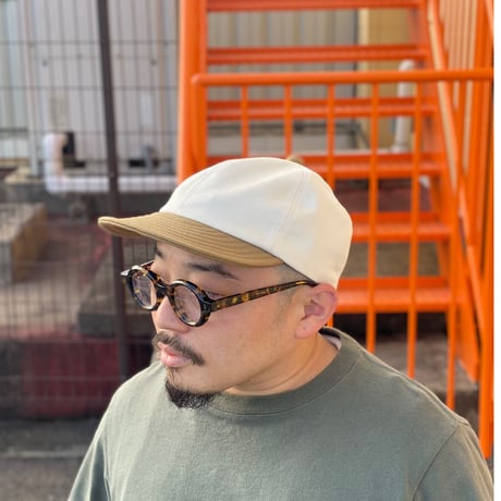 LOW STRAP CAP  -OFF WHITE x BEIGE-