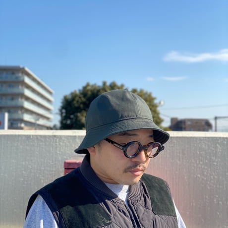 6P HAT   "SLATE GREEN"