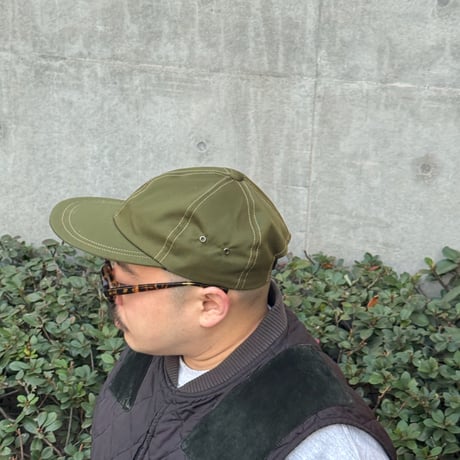 ST CAP “COTTON TWILL OLIVE” BEIGE ST