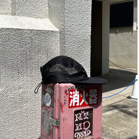 JET CAP “SIDE MESH” BLACK