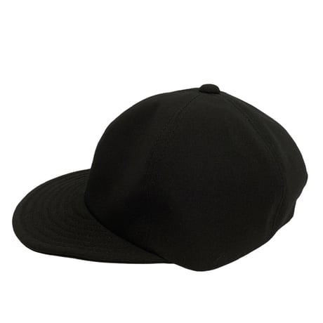 LOW STRAP CAP  “CANVAS- BLACK”