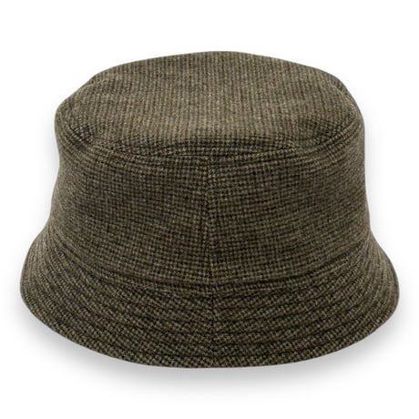 BUCKET SHORTER HAT　"WOOL BROWN”