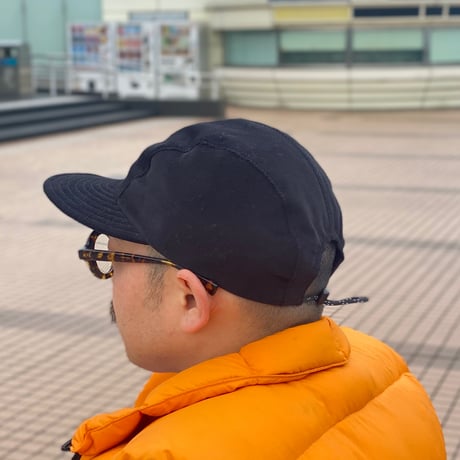 FOUR CORD CAP  -CORDUROY- BLACK