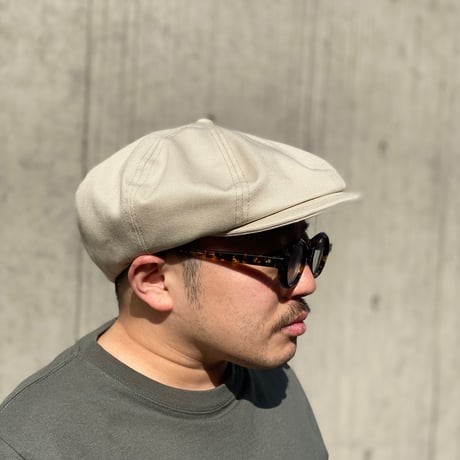 NEWSBOY CAP “IVORY”