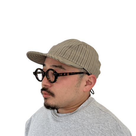 FOUR CORD CAP  -STRIPE-