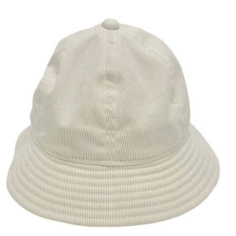 6P HAT   CORDLANE "WHITExBEIGE"