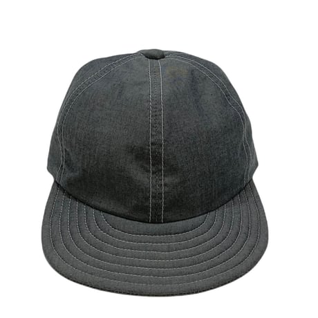 LOW STRAP CAP -CHAMBRAY BLACK -