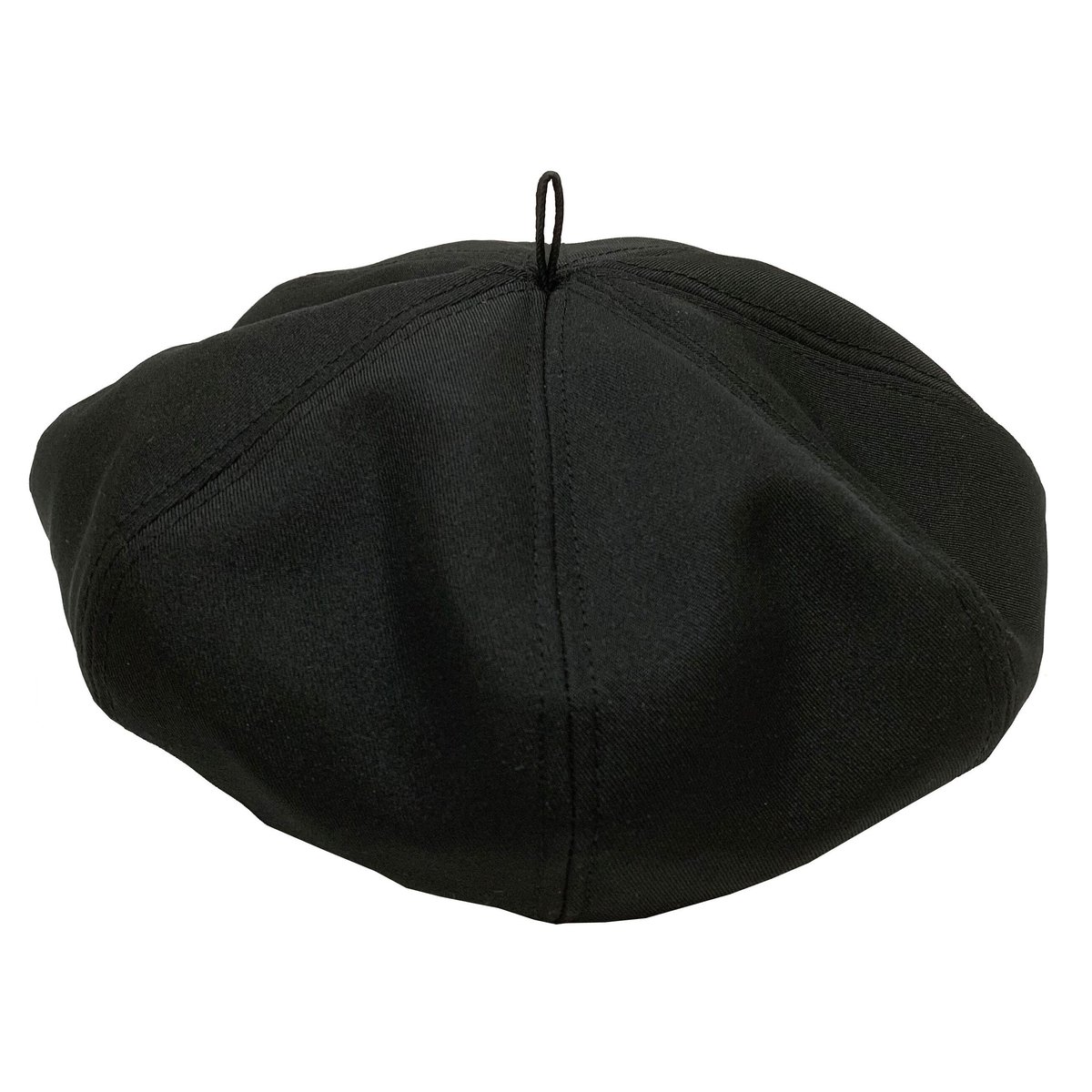 帽子 GDC linen beret black 帽子 GDC linen beret black GDC linen beret black
