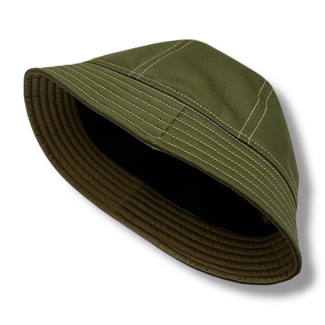 BALL SHORTER HAT “COTTON TWILL OLIVE” BEIGE ST